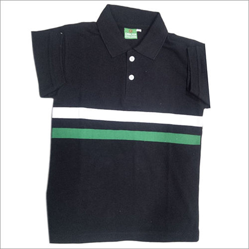 Stripe T Shirt Collar Type: V Neck