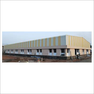 PEB Building - Steel Structure, High Tensile Strength, Excellent Load Bearing Capacity, Lightweight Design