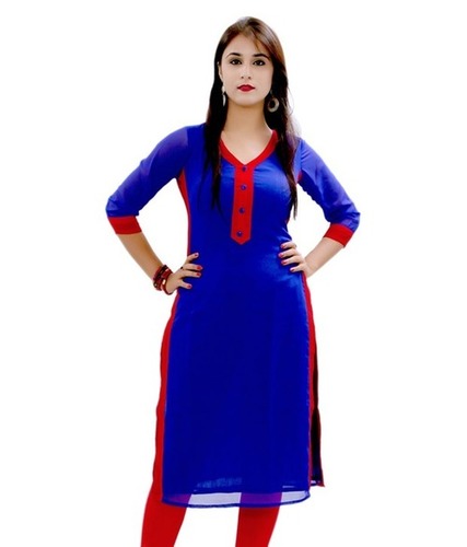 Blue Kurtis