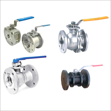Ball Valve Flange End Single Piece