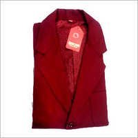 Maroon School Uniform Blazer - Premium Quality Fabric, Customized Sizes , Long Sleeve Polo Collar, Vibrant Colors, Shrinkage Free, Easy To Wash