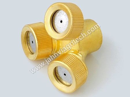 Brass Three Way Nozzle