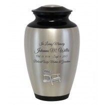 Adirondack Chair Pewter Urn