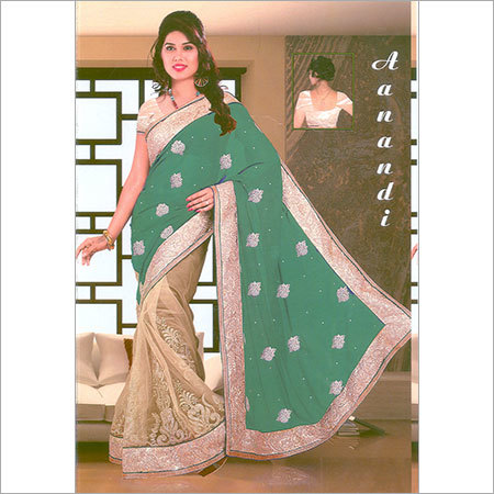 Designer Border Sarees