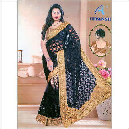 Fancy Embroidered Sarees