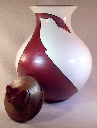 Modern Look Printed Beautiful Cremation Urns