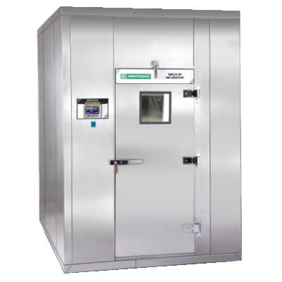 Walk-In-Incubator - Enameled Mild Steel, 2.3x2.3x2.3 Meters | Digital Controller, Internal Lighting, 300 Mm Inspection Window