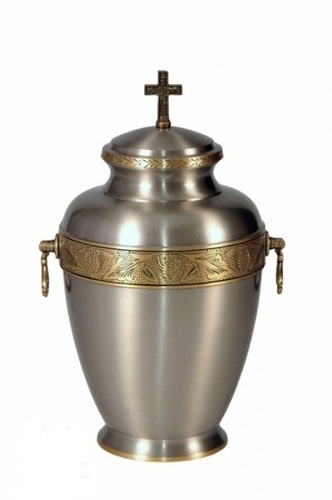 Beautiful Brass Cremation Urn