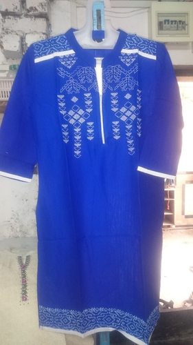 Embroiderd Designer Cotton Kurtis