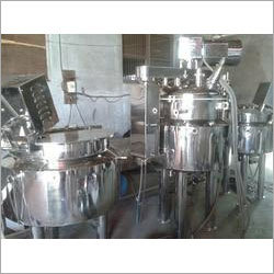 Ointments Manufacturing Vessels