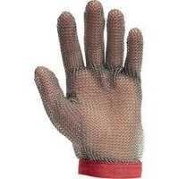 Chain Mail Gloves - Stainless Steel 316 Grade Mesh, Ce Approved Reversible Five Finger Design For Industrial Use