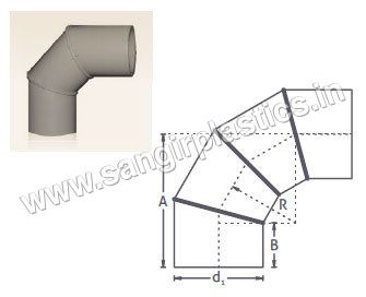 Fabricated Bend 90 Degree