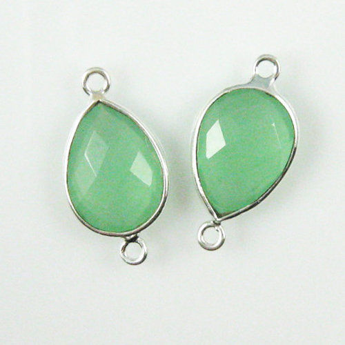 Pear Cut Prehnite Chalcedony