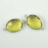 Natural Lemon Quartz Oval