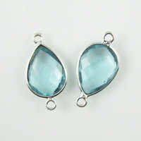 Oval Cut Blue Topaz Pear