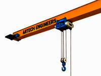 Monorail Cranes - Color: Yellow Or As Required