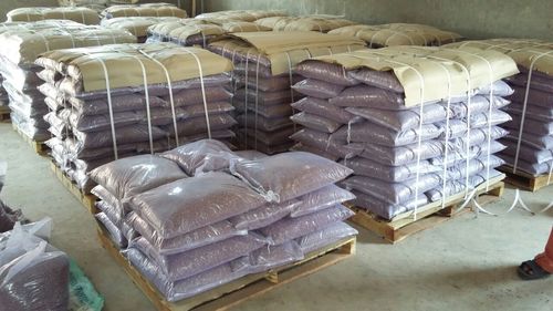 solid color natural crushed red marble color chipping gravels