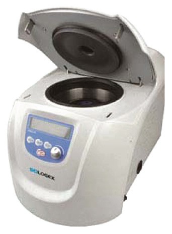Micro Centrifuge - 15000 rpm, 21380 x g, 220 V, 5 A | LCD Display, Brushless Motor, Bio-Containment Rotors, Fast Cooling, Pulse Operation, Auto Door Lock