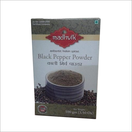 Organic Black Pepper Powder