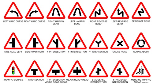 Reflective Warning Triangle