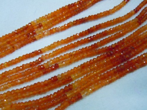 Round Brilliant Cut Carnelian Multicolor Faceted Approx