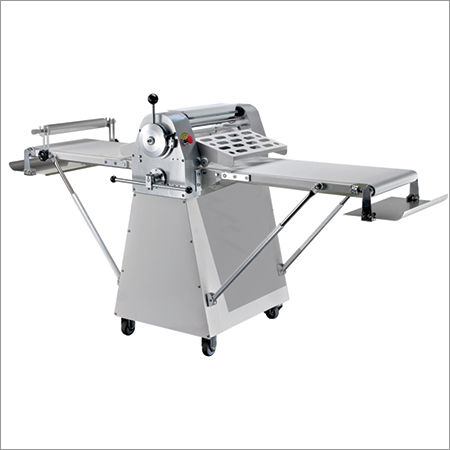 Dough Sheeter - Stainless Steel Rollers, 1-3 HP, Silver | Easy Cleaning, User-Friendly, Durable, Time Saving