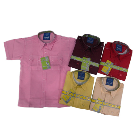 Children Half Sleeve Shirts