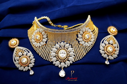 American Diamond Bridal Sets Excellent