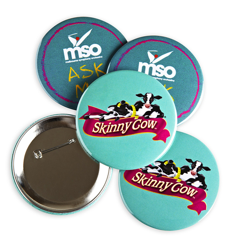 Customized printing on badges