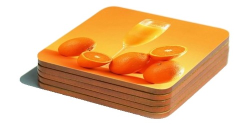 Customized printing on Tea coasters