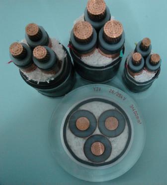 Power Cables - Copper Conductor, 120 sq-mm Size, Black | Robust Design, Low Dielectric Loss, Easy Installation