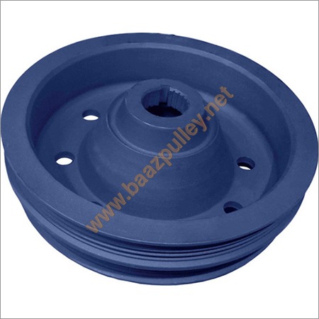 Blue Automotive Starting Pulley