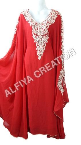 Fancy Eid Jalabiya Farasha Kaftan