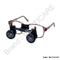 Operating Loop - High Grade Refined Hard Plastic, 2.5x Acromate Lenses | Compact Design, Scratch-Resistant, Expertly Designed for Eye Testing