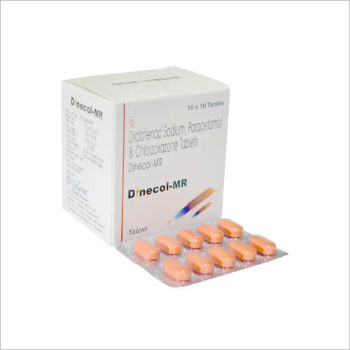 Diclofenac Sodium 50 mg + Paracetamol 325 mg + Chlorzoxazone 250 mg
