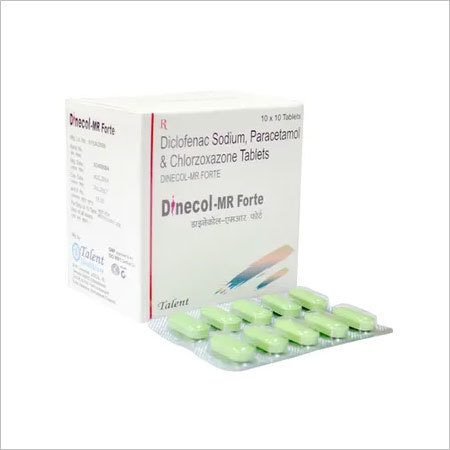 Diclofenac Sodium, Paracetamol & Chlorzoxazone Tablets