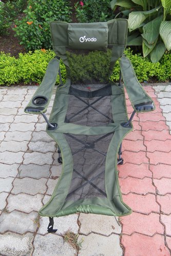 Lounge Chair with Foot Rest and Carry Bag
