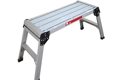 Folding Aluminium Step Work Platform Stool
