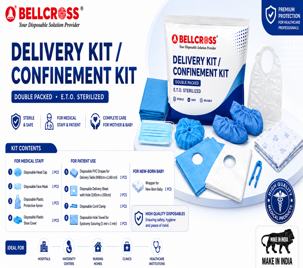 Labour Kit - Delivery Kit - Color: Blue & White