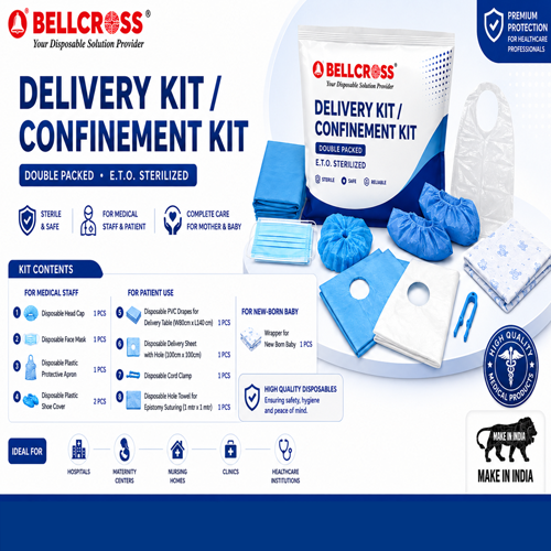 Disposable Delivery Kits - Application: Gynecological/Obstetric Use