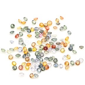 Multi Sapphire Gemstone