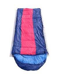 Camping Trekking Gear Sleeping Bag-red/blue