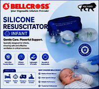 Silicone Resuscitator Infant - Accuracy: Delivers Precise Tidal Volume As Per Bag Compression Gm