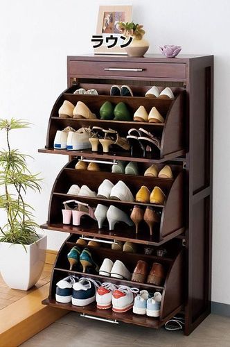 Designer Wooden Shoe Rack