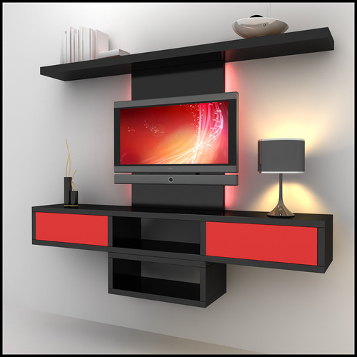 Designer Wooden TV Unit