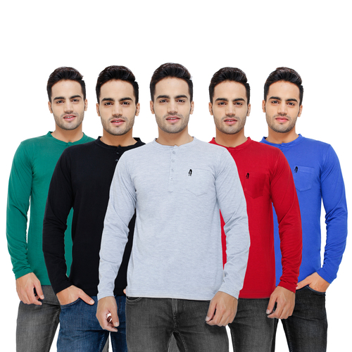 Basic Henley T-shirts