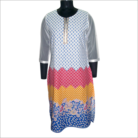 Georgette Ladies Kurtis