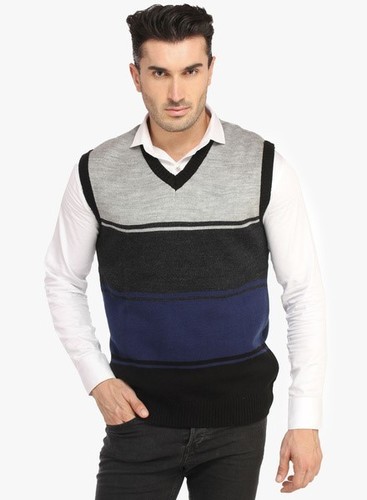 Cheap & Best Sweaters - Wool Blend, S-xxl, Grey | Soft Fabric, Stylish V-neck, Sleeveless