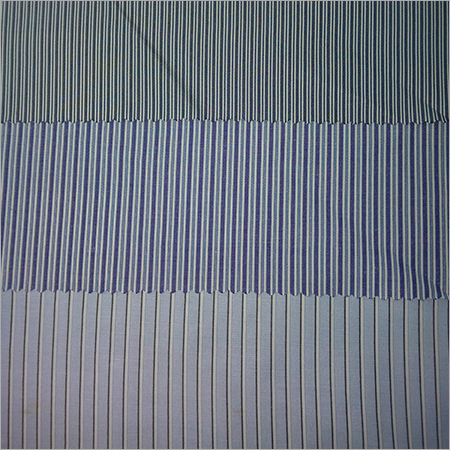 Poly Cotton Yarn Dyed Stripe Fabric