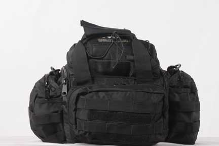 Trekking Waist Bag Camera Bag - Black